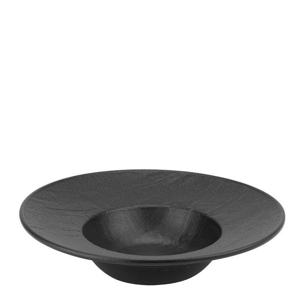 HORECANO Meteor black pasta plate 400ml