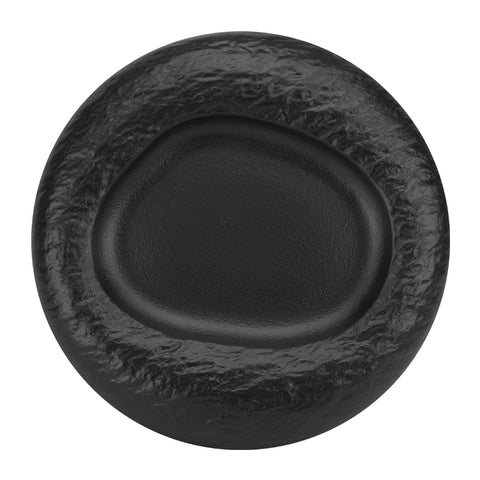 HORECANO Meteor black presentation plate "Nest" 27x3.3cm