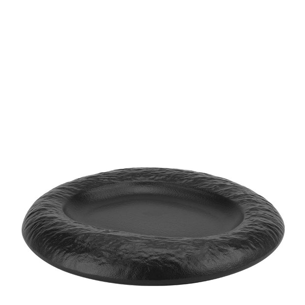 HORECANO Meteor black presentation plate "Nest" 27x3.3cm