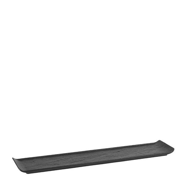 HORECANO Meteor black rectangular platter 46.5x9.5cm