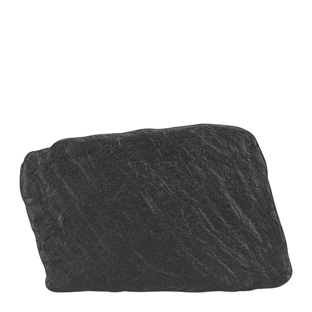 HORECANO Meteor black presentation platter "Stone" 27.5x18.1cm