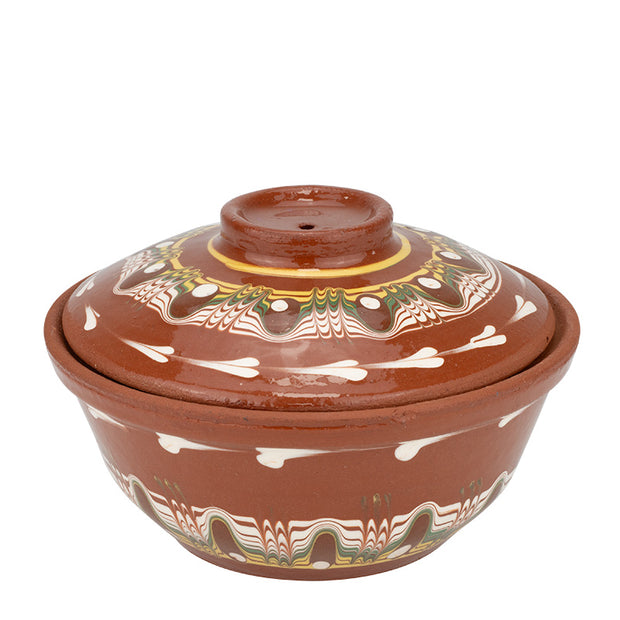 Troyan ceramic small pot without handles