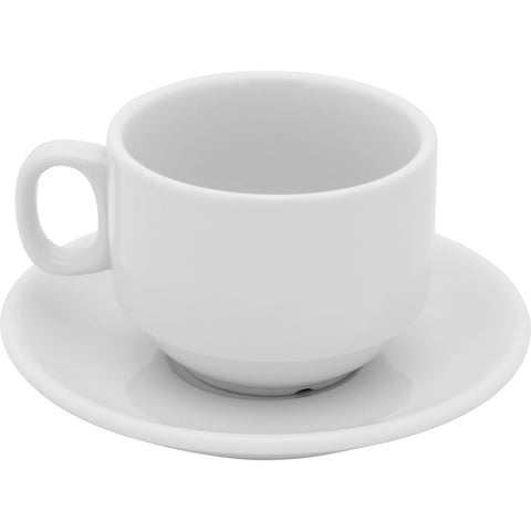 HORECANO Basics tea cup with saucer 200ml