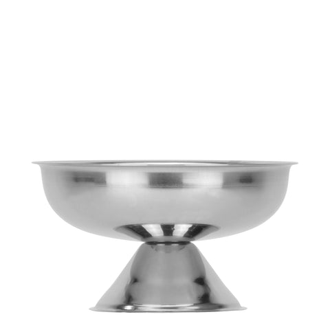 Stainless steel ice cream cup "Delux" 10cm