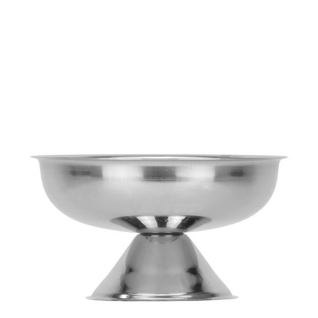 Stainless steel ice cream cup "Delux" 10cm