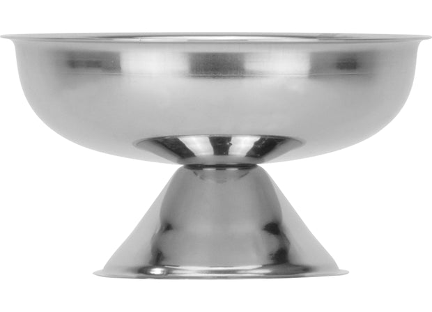Stainless steel ice cream cup "Delux" 10cm