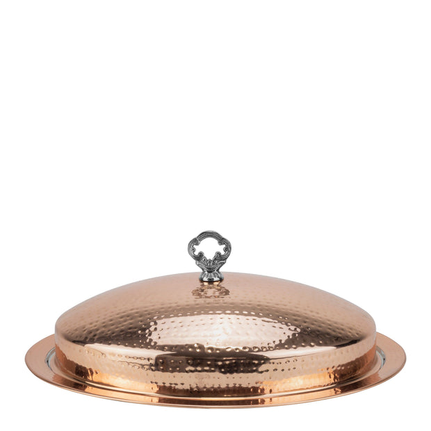 Horecano Charm Oval Serving dish "Tanjin" with brass handle 45x35cm