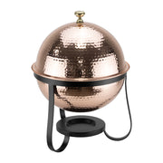 Horecano Charm Round Chafing dish with matte black base 5 litres