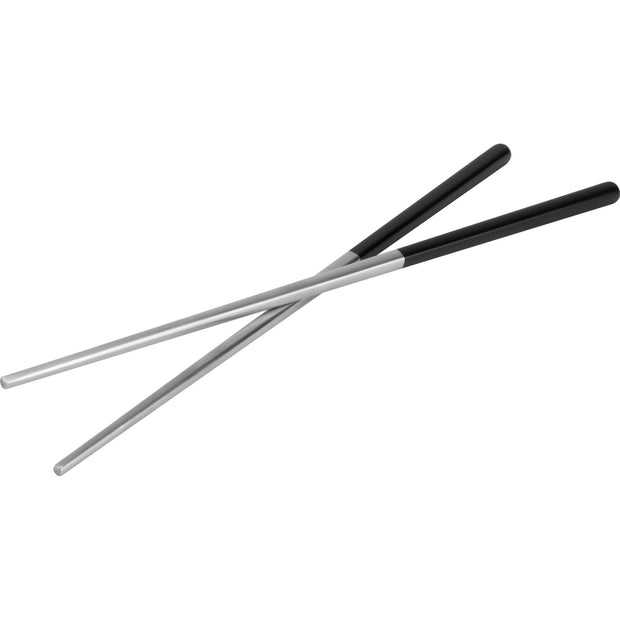 Chopsticks "Black Silver" 18/10 23cm