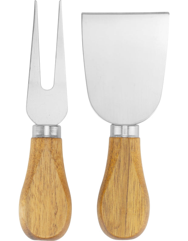 Cheese knife set "Dark" 2pcs