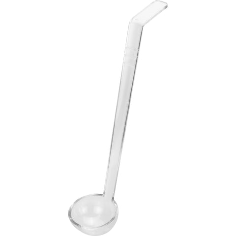 Polycarbonate one piece ladle transparent 33cm