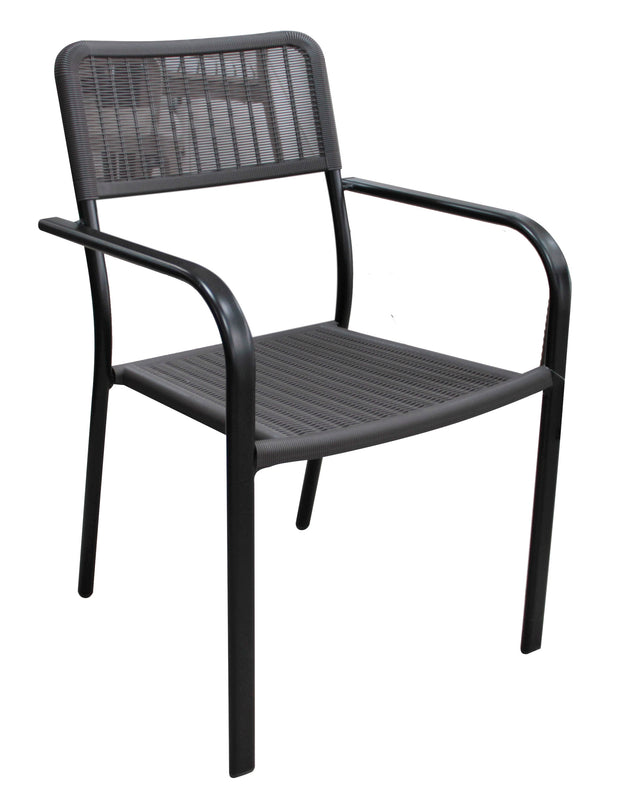 Chair "Pollyrattan" Brown 53x49.5x76cm