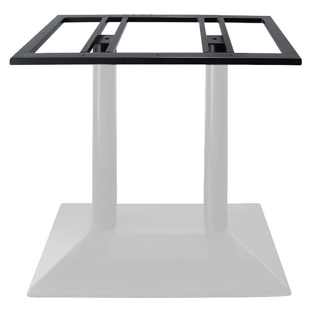Metal stand for rectangular table top 40x73cm