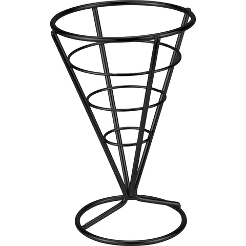 Round metal serving basket 10x15cm
