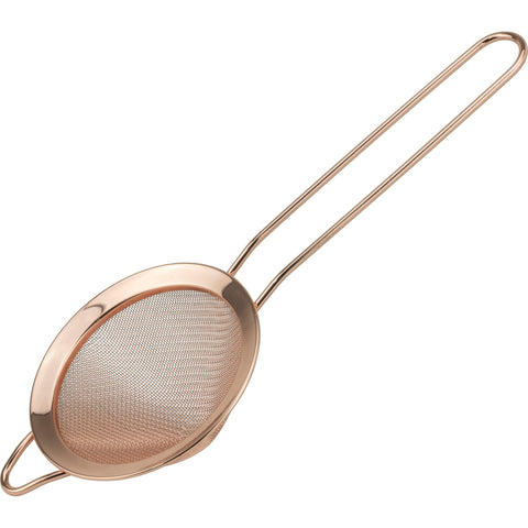 Conical fine mesh bar strainer "Copper" 9x24cm