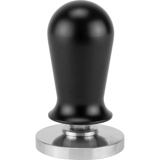 Flat spring loaded coffee tamper 400g