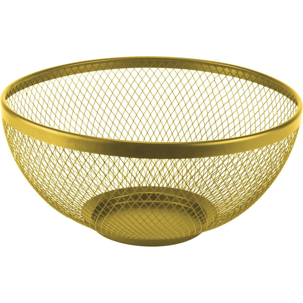 Horecano Wicked round fruit bowl "Gold" 26x13cm