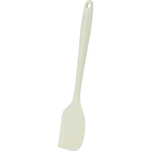 Silicone pastry spatula white