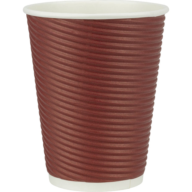 Paper cup "Luxury" red 420ml