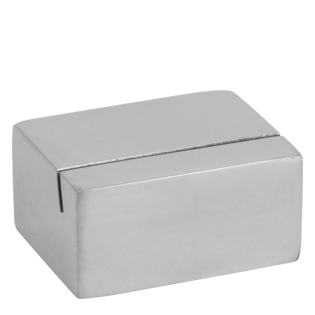 Stainless steel Informative card stand for table