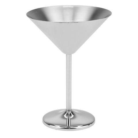 Stainless steel martini glass "Silver" 250ml