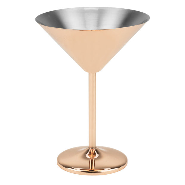 Stainless steel martini glass "Copper" 250ml