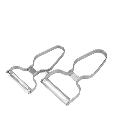 Set of horizontal vegetable peelers 2Pcs