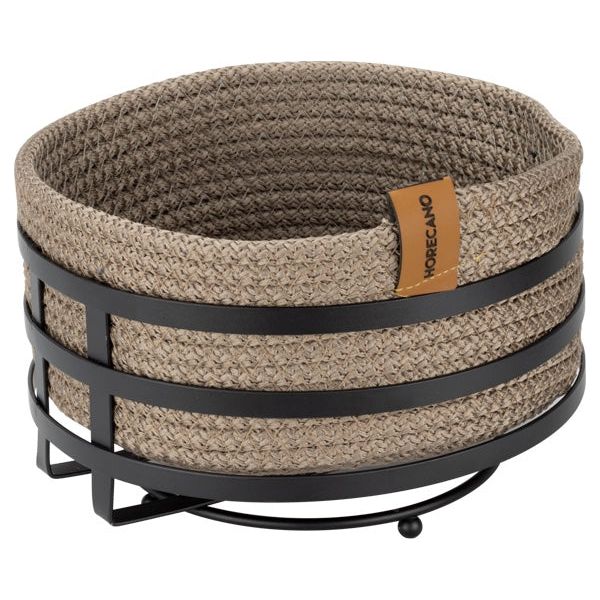 Steel basket for round textile bread basket 19cm