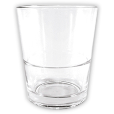 Stackable whiskey glass 360ml