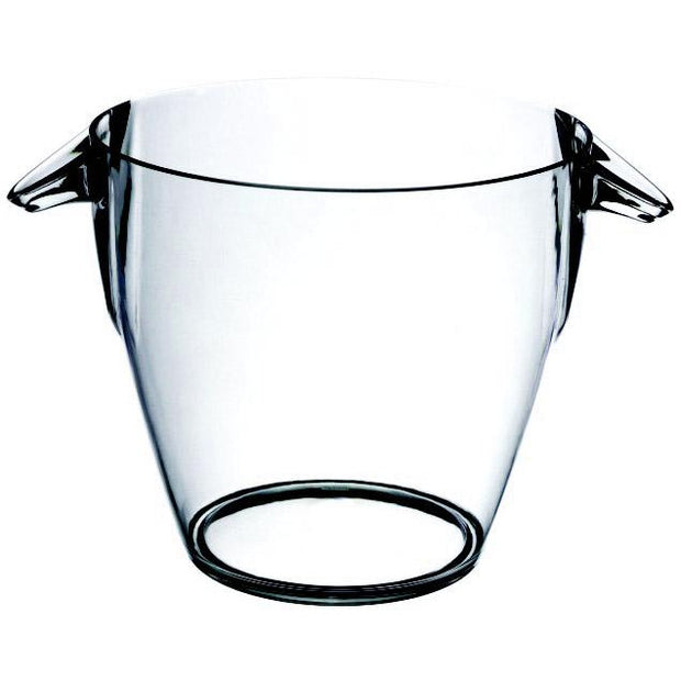 Acrylic champagne bucket translucent 4 litres