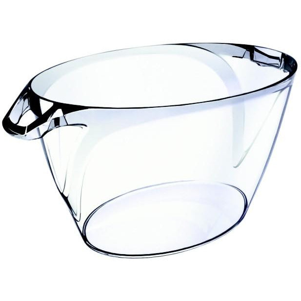 Acrylic champagne bucket transparent 12.5 litres