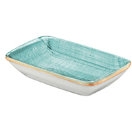 Aqua Moove Rectangular Plate 15x9cm