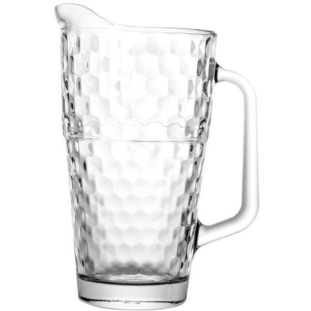 Glass jug "Honeycomb" 1.25 litres