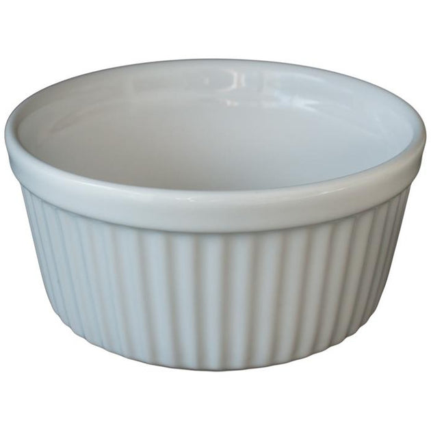 Ceramic ramekin ribbed 9cm – HORECANO