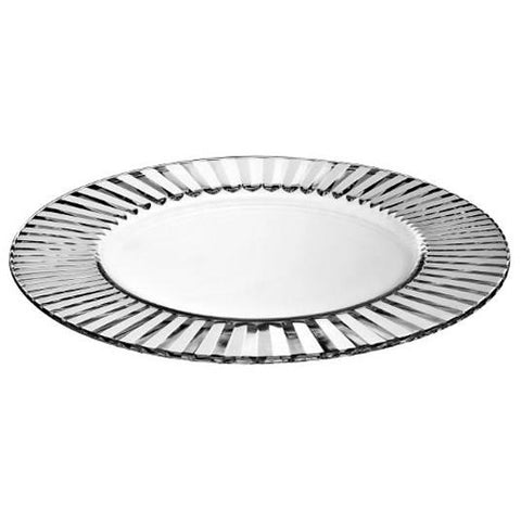 Round glass plate 32cm