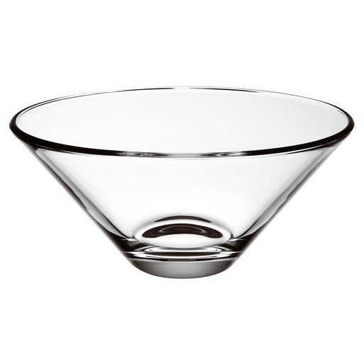 Round glass dessert bowl 410ml