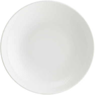 Iris White Gourmet Flat Plate 30cm