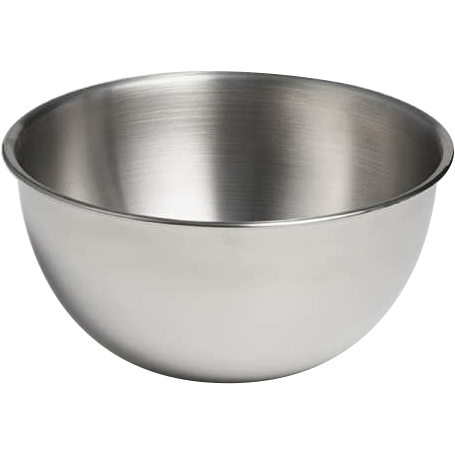 Steel mixing bowl 7.5 litres