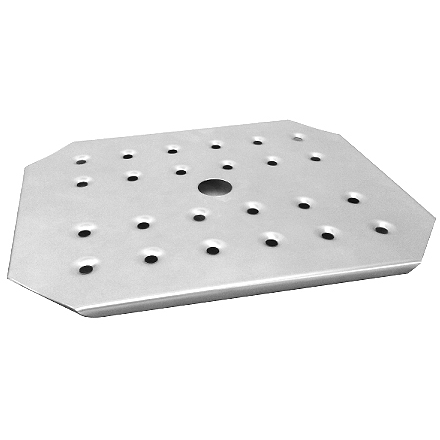 Perforated drain tray for GN 1/2 container