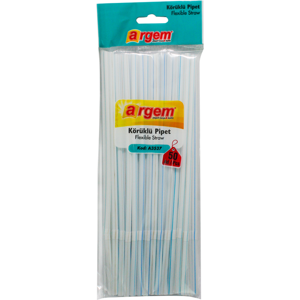 Flexible straws 50pcs