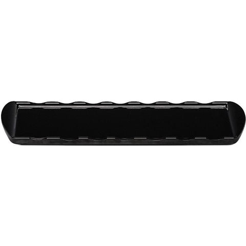 melamine rectangular platter black 35cm