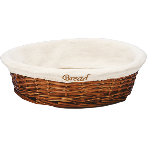 Bread basket round brown 45cm