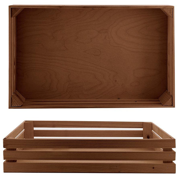 Wooden crate for gastronorm container "Wenge" GN1/1
