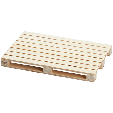 Wooden serving tray "Pallet" 30cm Natural