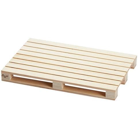 Wooden serving tray "Pallet" 20cm Natural