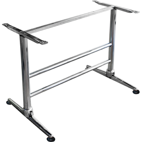 Stand for rectangular table top "Classic" chrome