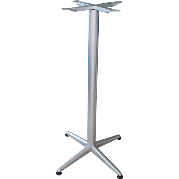 Aluminium stand for bar table Classic grey