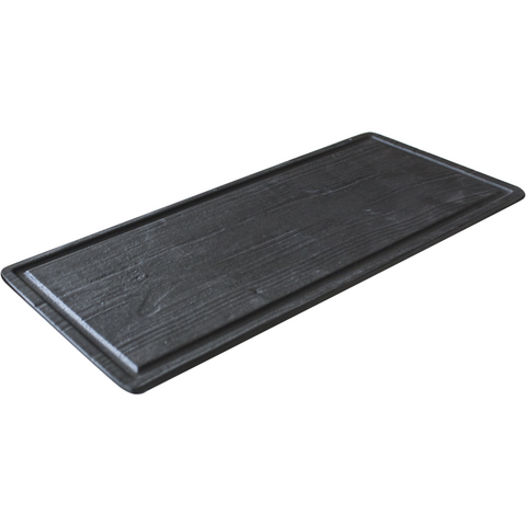 Cast iron plate with juice groove 30cm