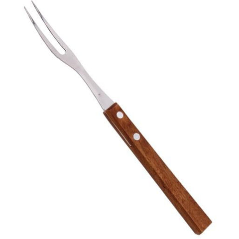 Carving fork with wooden handle 28.5cm