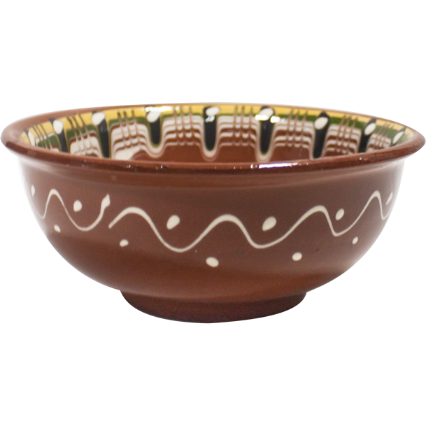 Round bowl with Troyan pattern 12.5cm